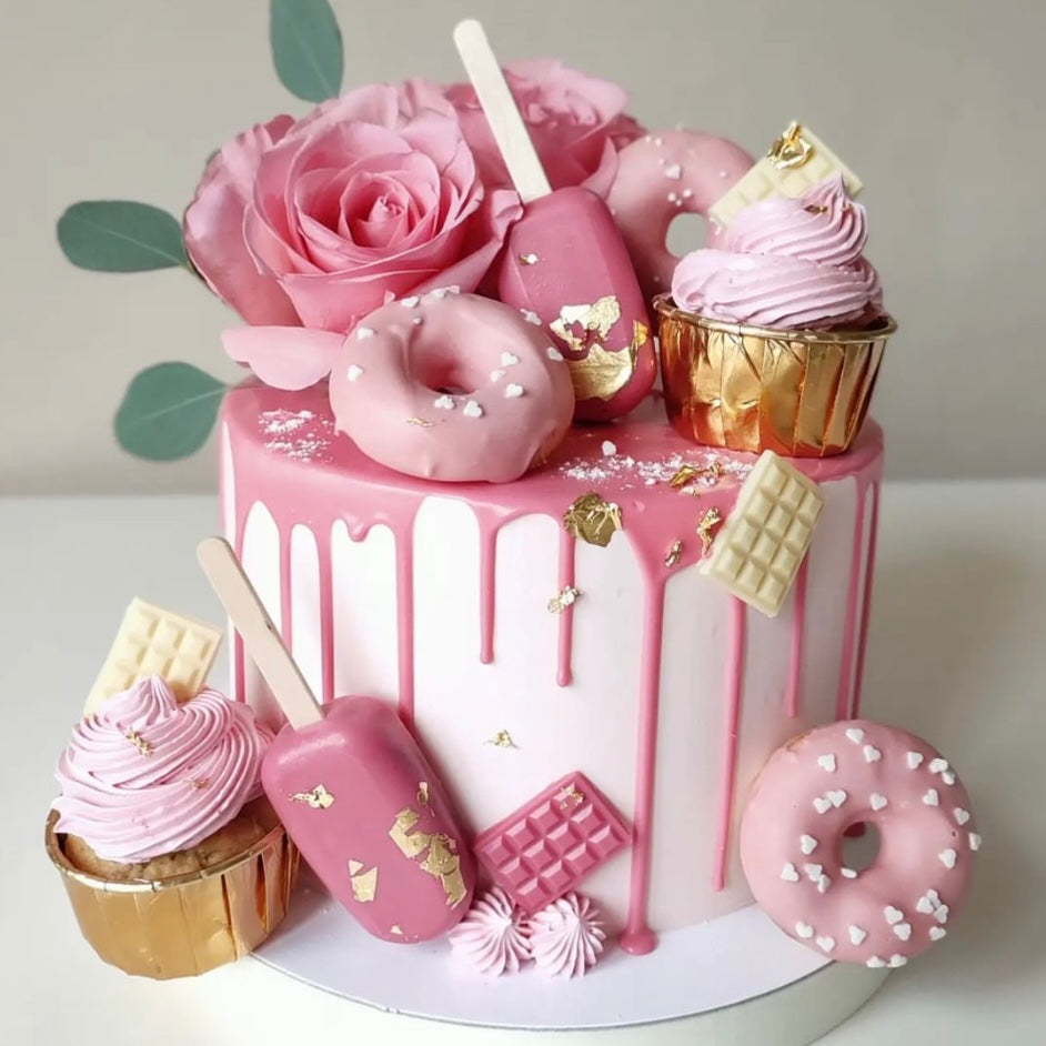 Pink Candy Birthday Cake Dubai Birthday Cake Delivery to Dubai Shop