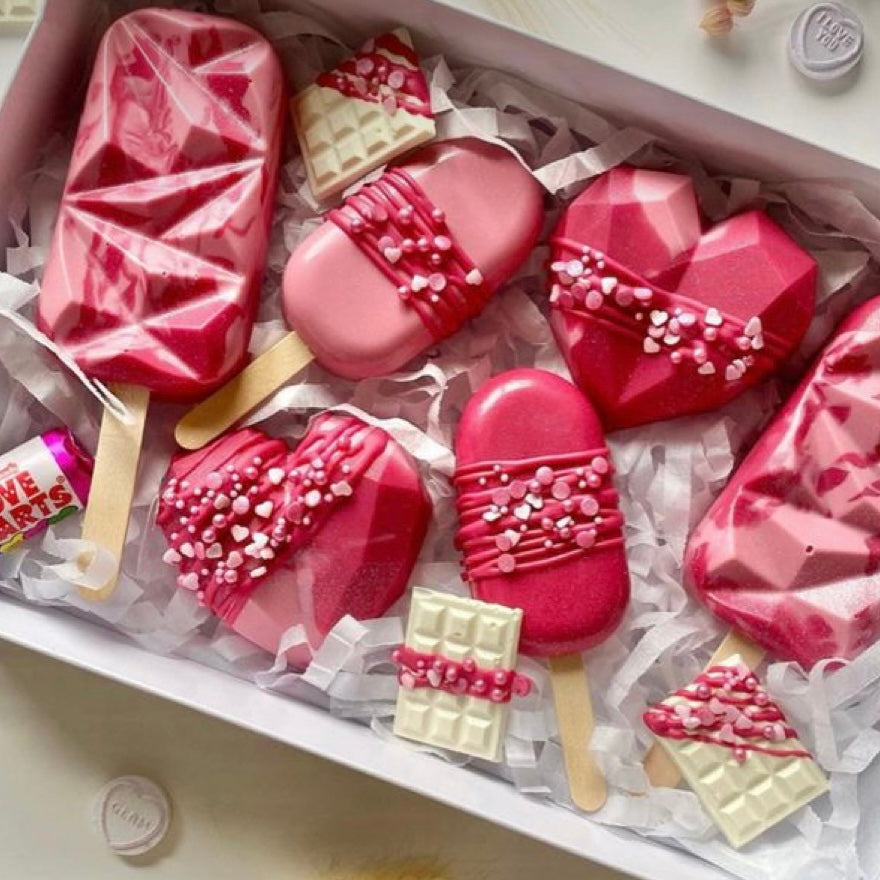 Pink Hearts ChocoSmash Cakes Dubai Send Cakes to UAE Shop Online