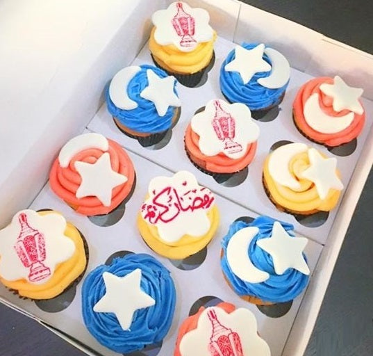 Colorful Ramadan Cupcakes Dubai