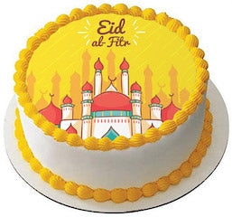 Eid Mubarak Dubai Cake