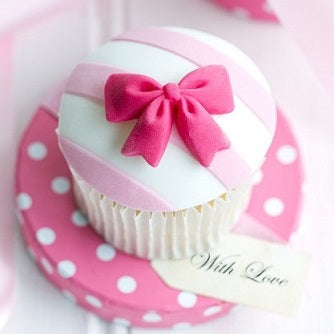 Pink Bow Cupcakes Dubai