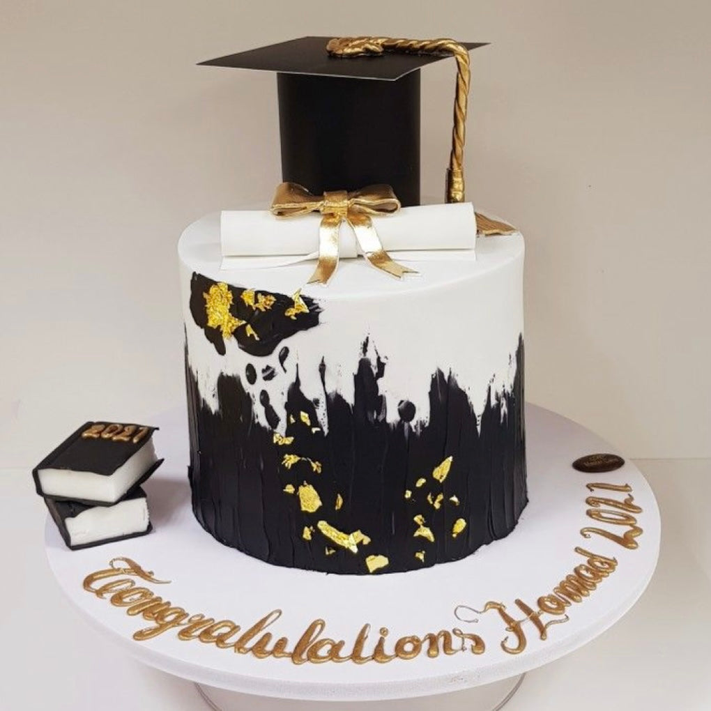 Graduation Cake Dubai - Made with Swiss Ingredients - Buy Online and ...