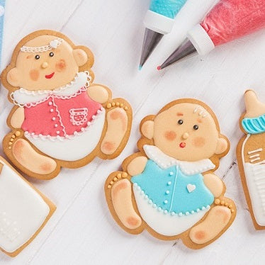 Baby Girl and Baby Boy Cookies Dubai