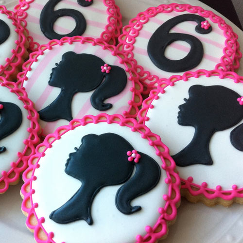 Pink Chic Birthday Cookies - Dubai