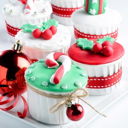 Christmas Cupcakes - Dubai