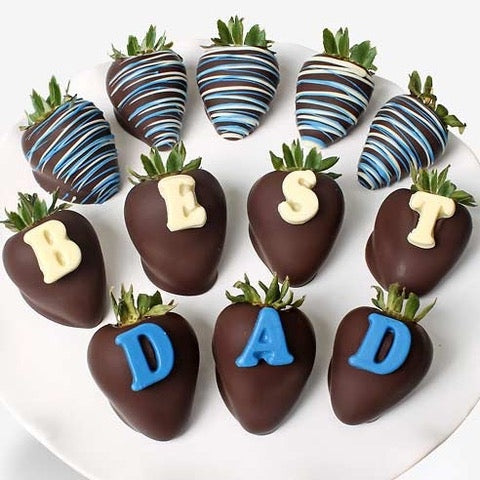 ‘Best Dad' Chocolate-Dipped Strawberries - Dubai