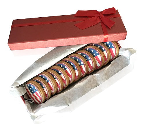 Flag Cookies Gift Box - Dubai