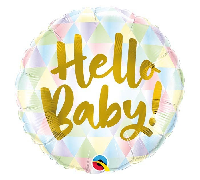 Hello Baby Foil Balloon Dubai