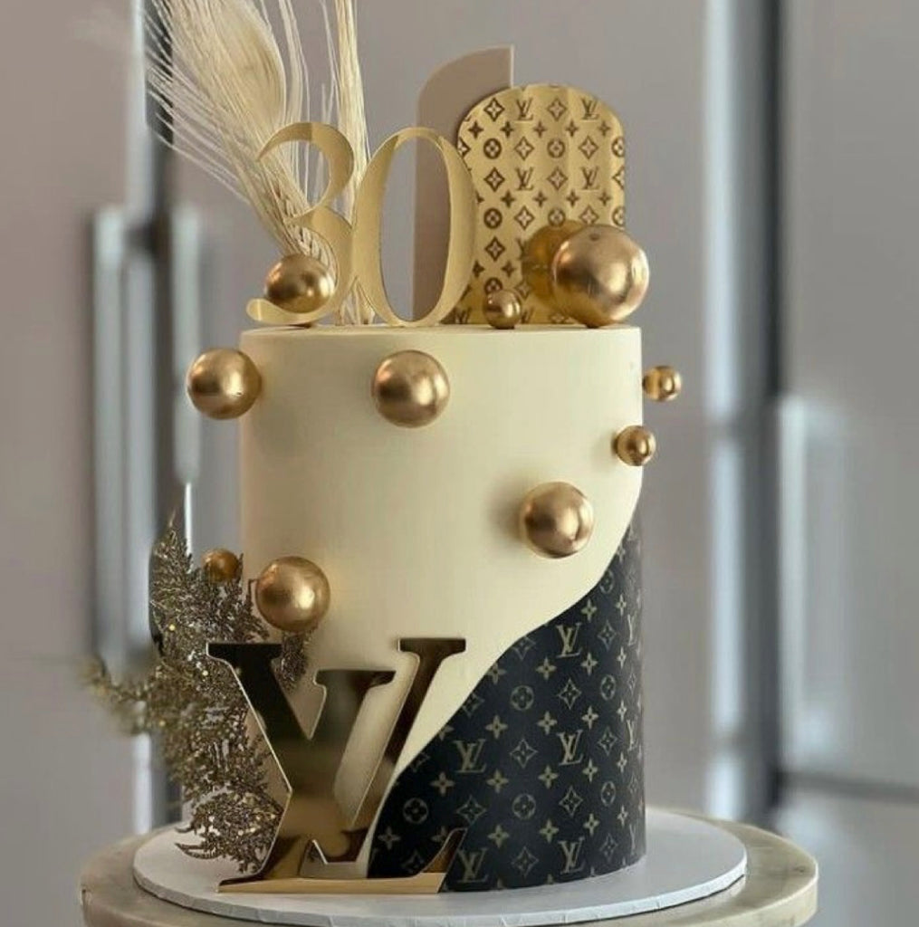 Louis Vuitton cupcake LV cake logo LV cookie LV cake stamp LV logo