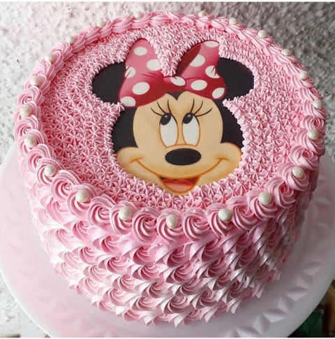 Gâteau rose Minnie Mouse - Commandez en ligne dès maintenant - Livraison le  lendemain ! – The Perfect Gift® Dubaï