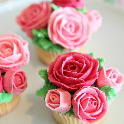 Pink Roses Cupcake Bouquet - Dubai
