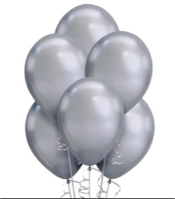 Silver Chrome Balloons Dubai