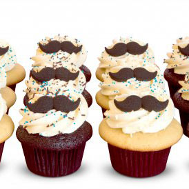 Mustache Cupcakes - Dubai