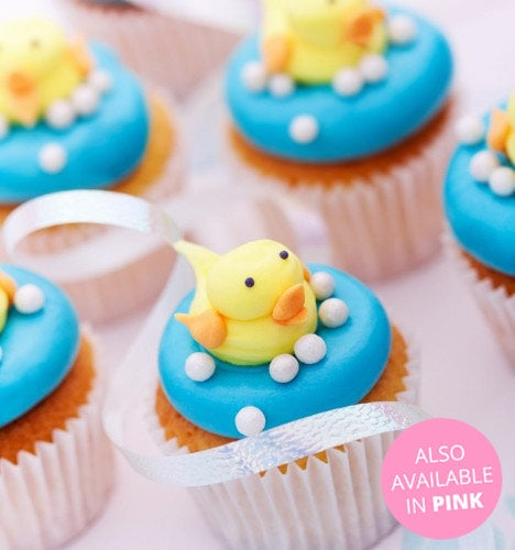Yellow Ducks Newborn Easter Cupcakes Dubai